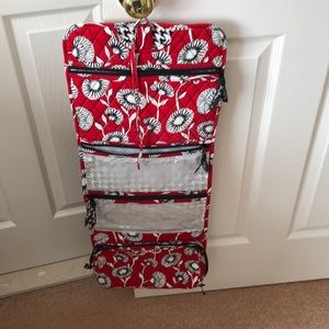 Vera Bradley hanging organizer RED